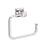 Mulholland Zinc Polished Nickel Towel Ring 1