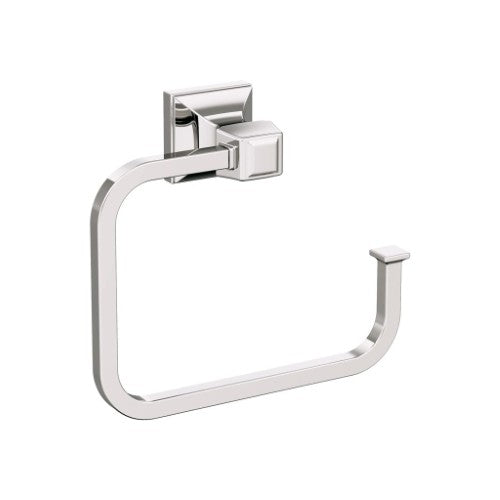 Mulholland Zinc Polished Nickel Towel Ring 1