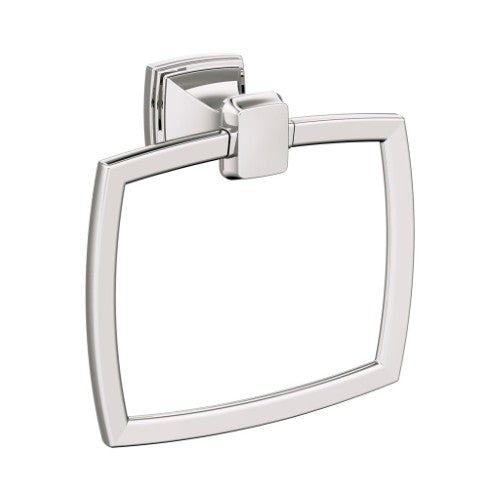 Revitalize Zinc Polished Nickel Towel Ring 1