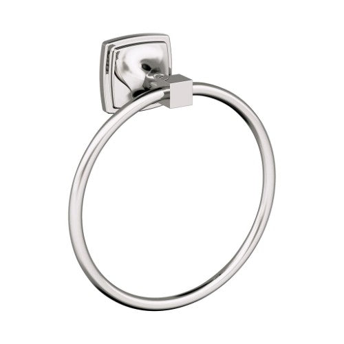 Stature Zinc Polished Nickel Towel Ring 1