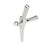 Kodiak Zinc Polished Nickel Hook 1