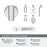 Arrondi Stainless Steel Polished Stainless Steel Hook 3