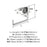 Arrondi Stainless Steel Polished Stainless Steel Towel Ring 4