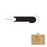 Premier Mist Hardwood Moulding / Trim - 3" x 90" Flush Stair Nose