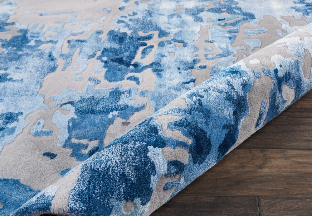 Prismatic Wool Blend Blue Grey BLGRY