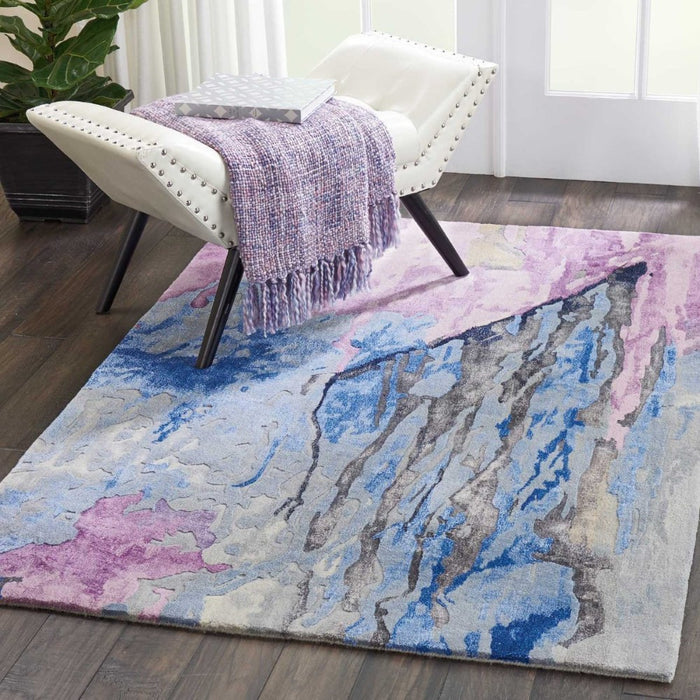 Prismatic Grey Multicolor GRYMT Wool Blend