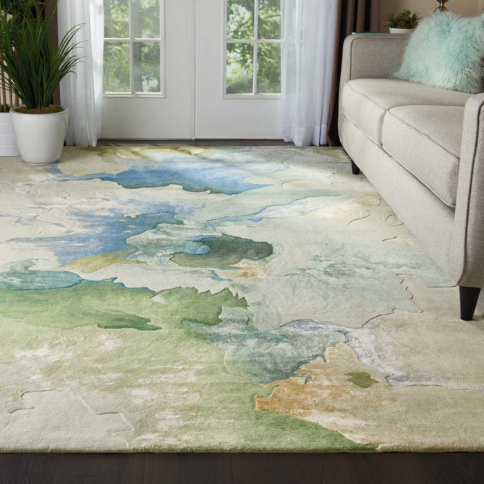 Prismatic Seafoam Wool Blend SFM