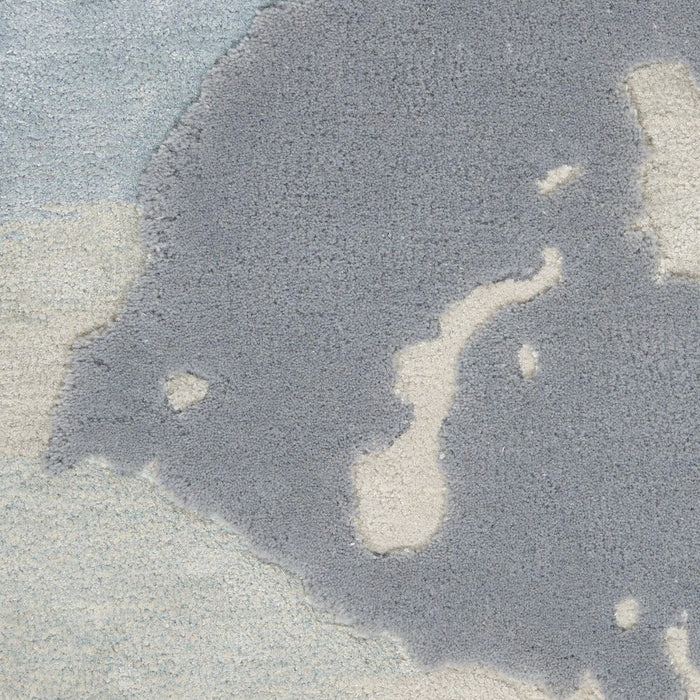Prismatic Wool Blend  Seafoam Silver