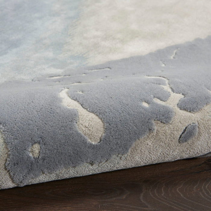Prismatic Wool Blend  Seafoam Silver