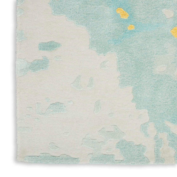 Prismatic Wool Blend  Seafoam Gold