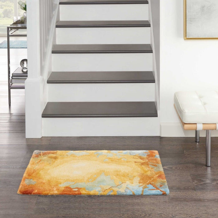 Prismatic Wool Blend Gold Multicolor GLDMT