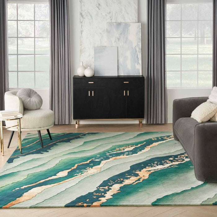 Prismatic Emerald Wool Blend EMRLD