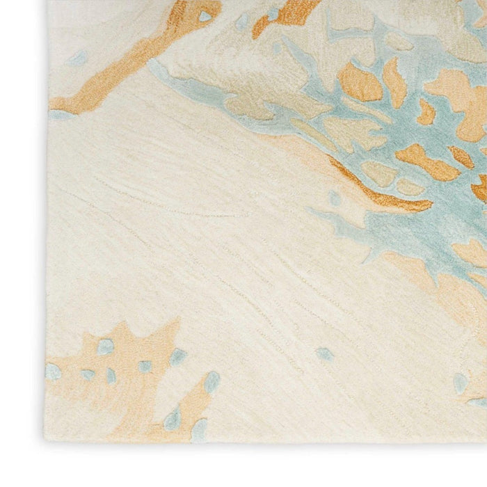 Prismatic Wool Blend  Sand Blue