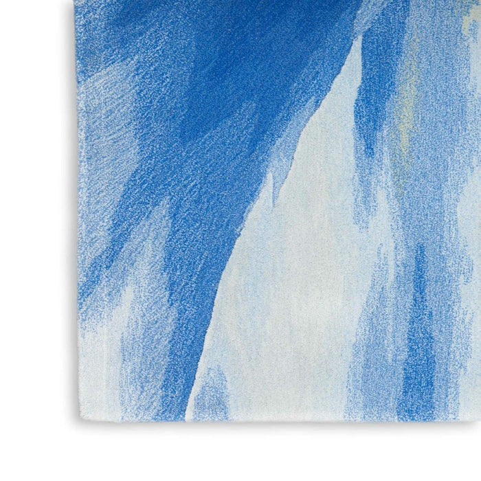 Prismatic Blue Multicolor BLUMT Wool Blend