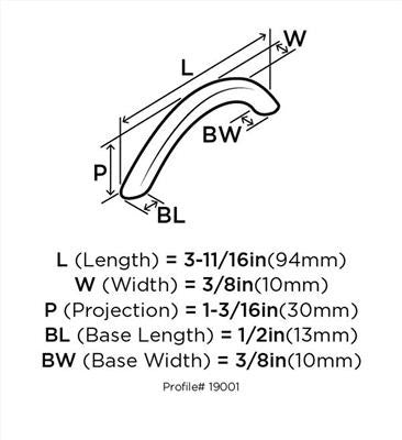Stainless Steel Stainless Steel Stainless Steel Cabinet Pull 6