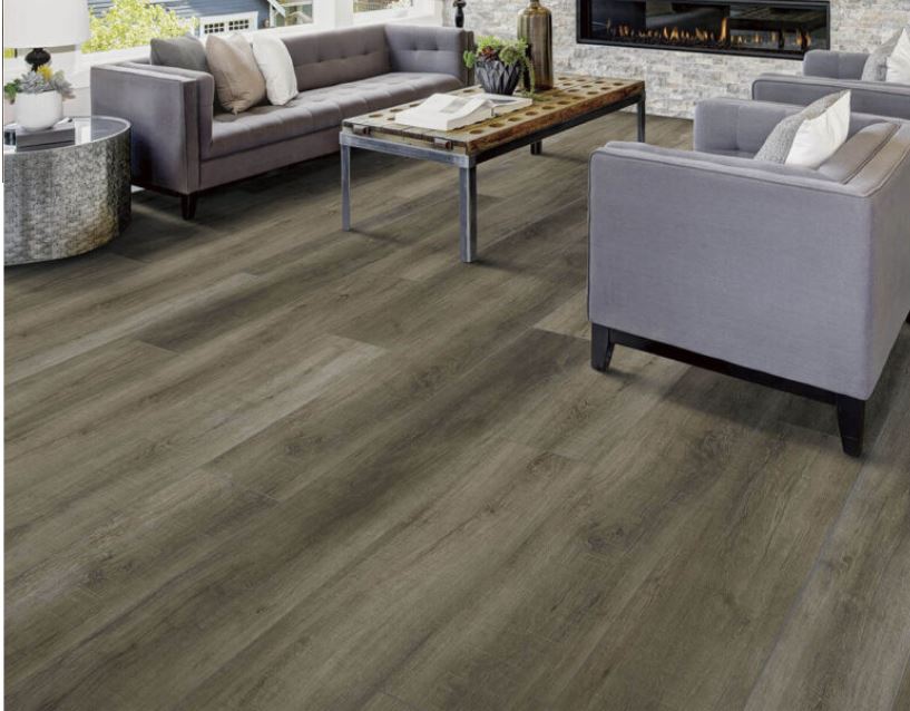 Cortona Plus Blue Vinyl Pure Earth Luxury Vinyl Plank Urethane 2