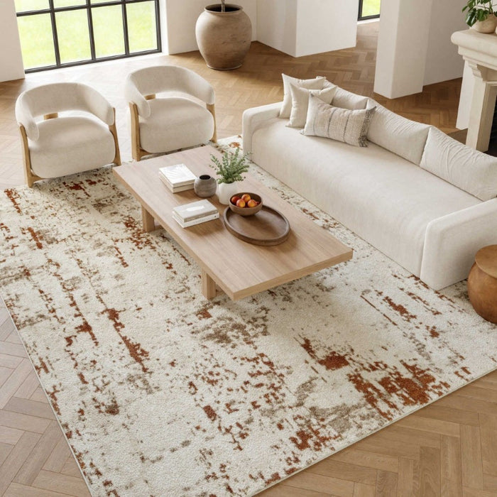 Quarry Polypropylene & Polyester IVRUS Ivory Rust