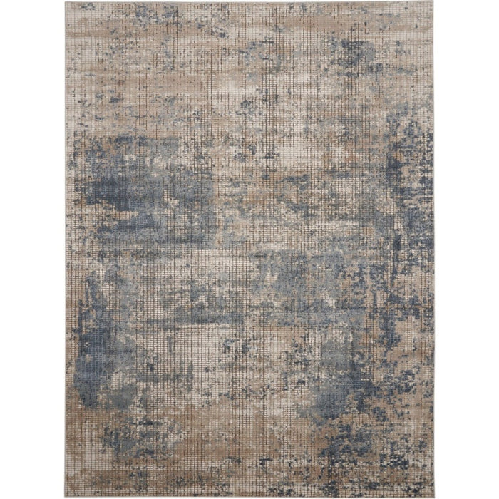 Quarry Blue Beige BLBGE Polypropylene & Polyester QUA02