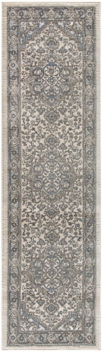 Quarry Ivory Blue Polypropylene & Polyester IVBLU