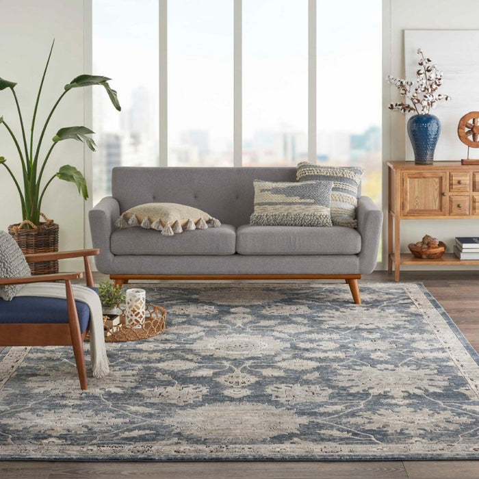 Quarry Polypropylene & Polyester Blue Beige BLBGE