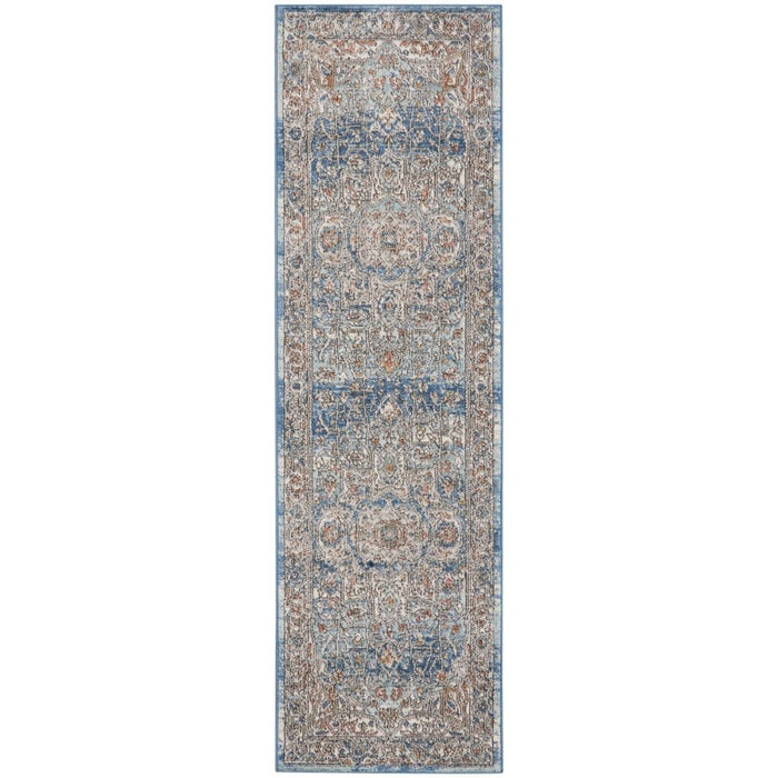 Quarry Ivory Blue IVBLU Polypropylene & Polyester QUA11