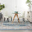 Quarry Polypropylene & Polyester Ivory Blue IVBLU