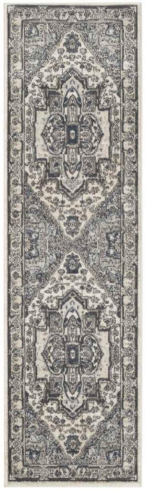 Quarry Polypropylene & Polyester Ivory Navy IVNAV