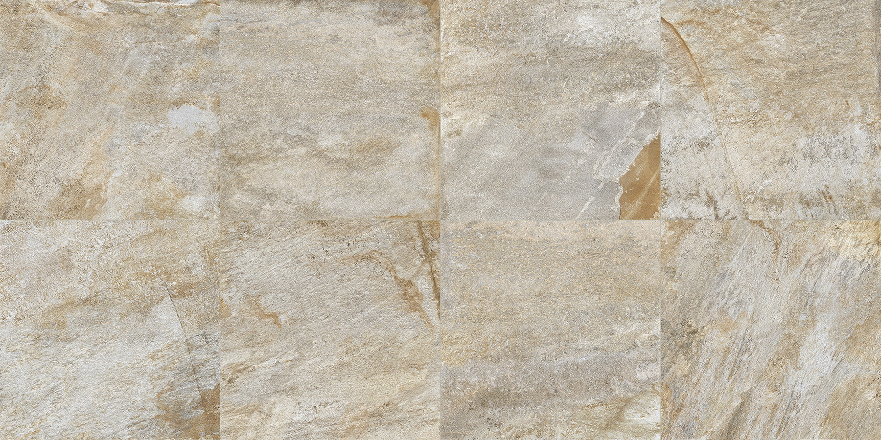 Quartzite Multicolor Porcelain Paver Rough 1