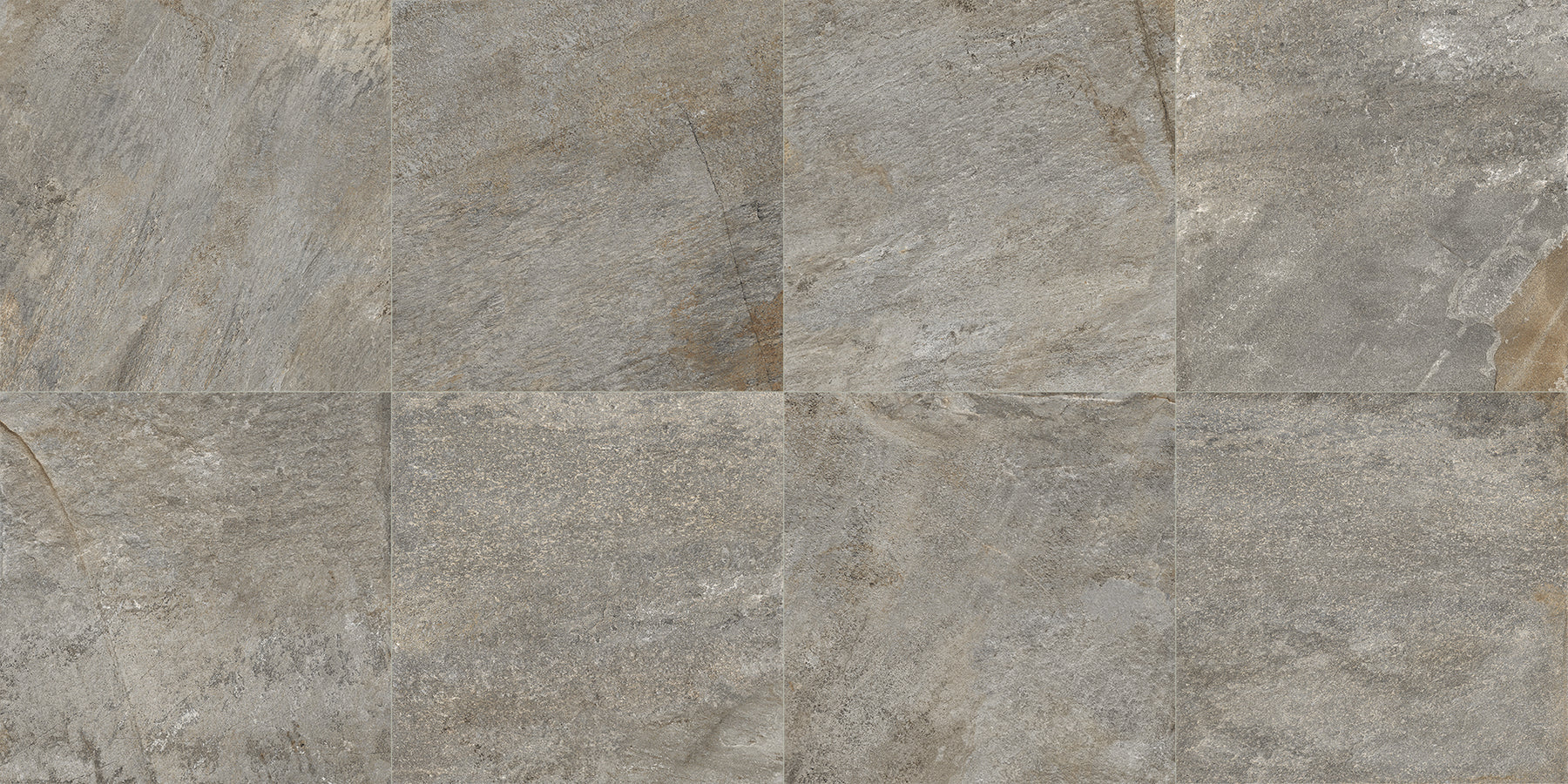 Quartzite Warm Grey Porcelain Paver Rough 1