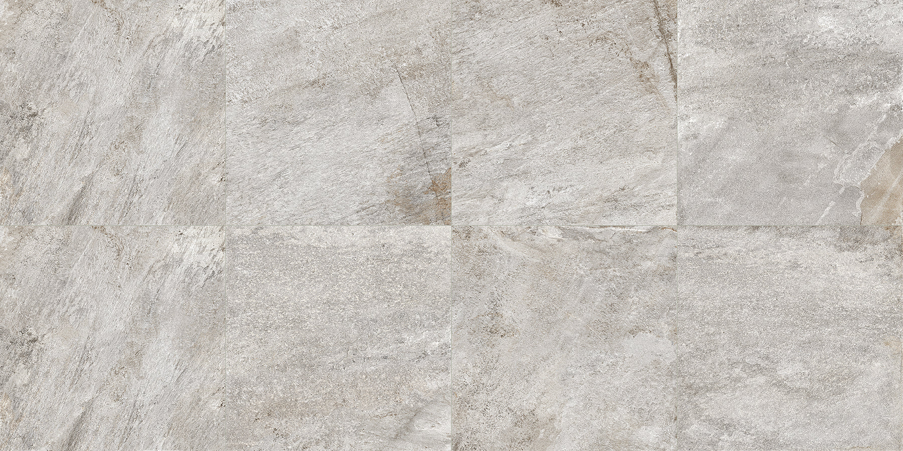Quartzite White Porcelain Paver Rough 1