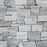 Natural Cleft Face, Gauged Back Rainstorm Slate Ledgestone - 8" x 24"