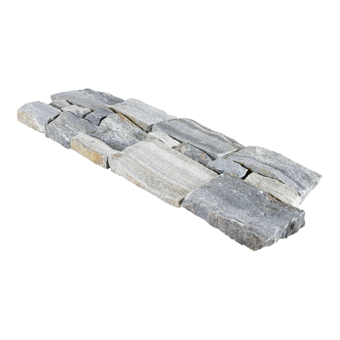 Rainstorm Quartzite  Ledgestone - Natural Cleft Face, Gauged Back