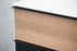 Ravello Wood Natural & Black Bathroom Vanity Natural & Black 6