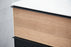 Ravello Wood Natural & Black Bathroom Vanity Natural & Black 6