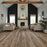 Vinyl Smoked American Maple Vinyl Tile Polyurethane 3 3