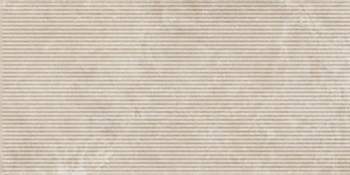 Realstone Travertino Porcelain Struttura Caneto 3D Cross Beige Tile Matte 1