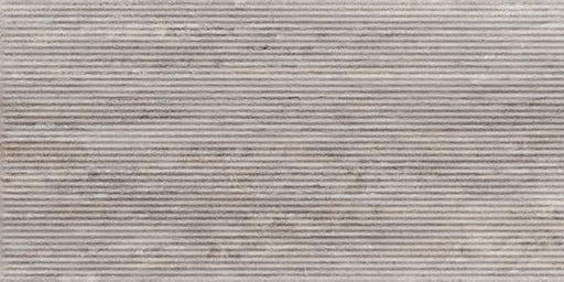 Realstone Travertino Porcelain Struttura Caneto 3D Vein Titanio Tile Matte 1