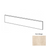 Realstone Travertino Porcelain Vein Beige Bullnose Matte 1