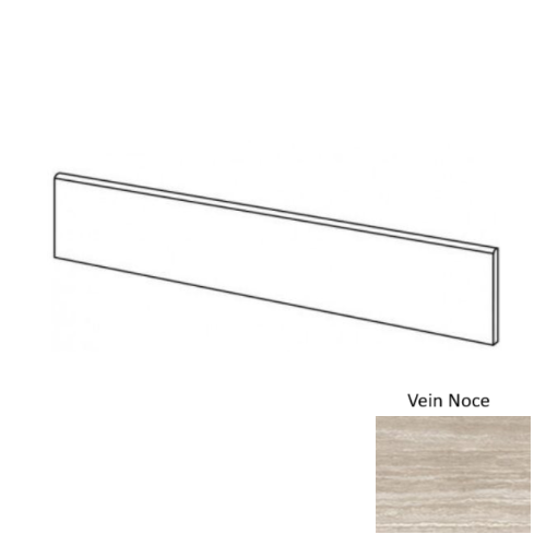 Realstone Travertino Porcelain Vein Noce Bullnose Matte 1