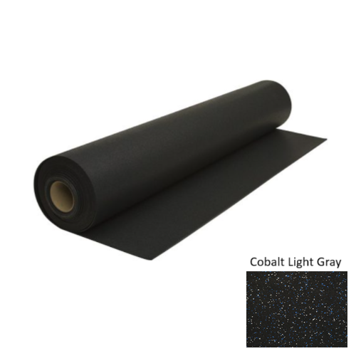 Recoil Rubber Cobalt / Light Gray Fitness Flooring Urethane 1