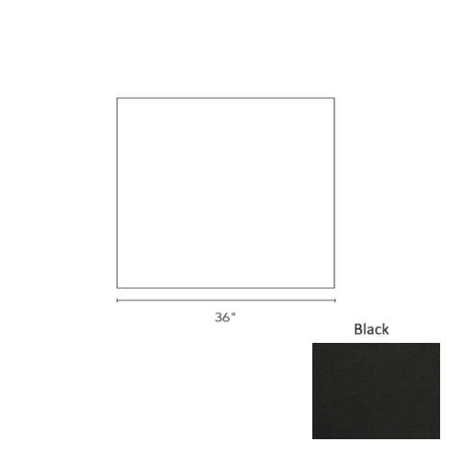 Recoil Rubber Black Fitness Flooring Square Edge Tile Urethane 1