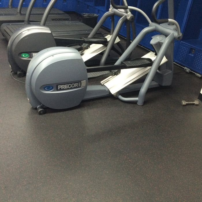 Recoil Rubber Light Gray Fitness Flooring Urethane 3