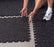 Recoil Rubber Black Fitness Flooring Interlocking Tile Urethane 2