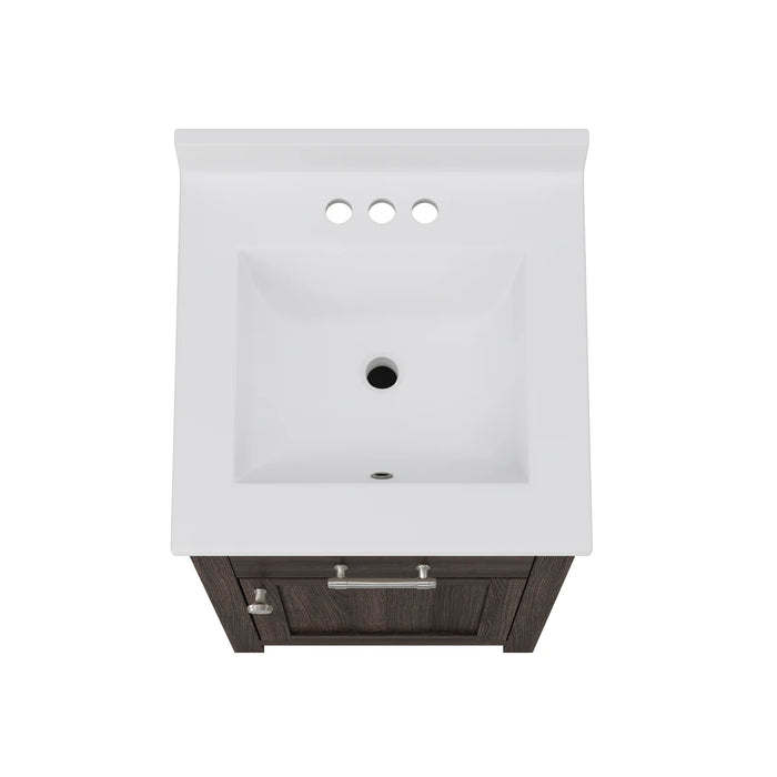 Reese Wood Mocha Bathroom Vanity Mocha 7