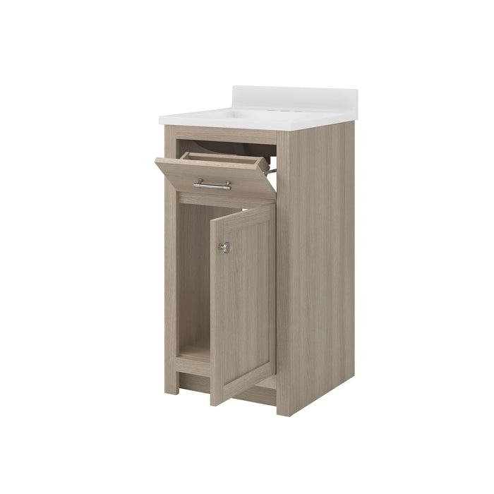 Reese Wood Light Oak Bathroom Vanity Light Oak 6