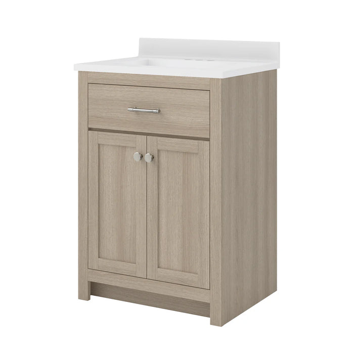 Reese Wood Light Oak Bathroom Vanity Light Oak 3