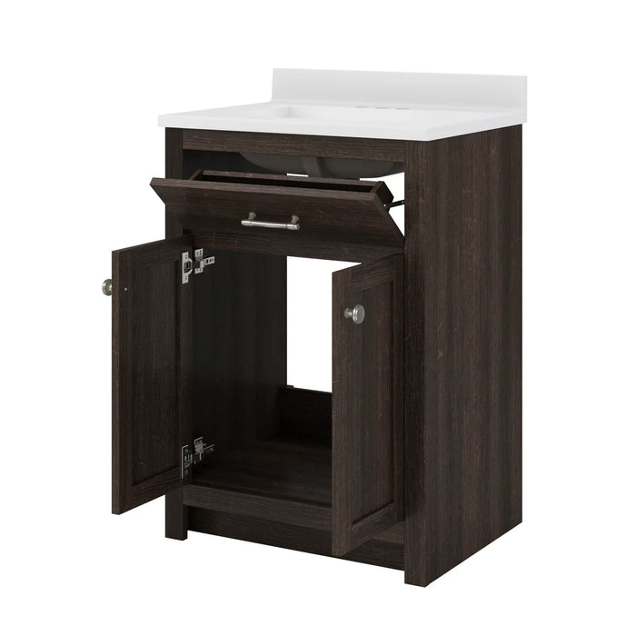 Reese Wood Mocha Bathroom Vanity Mocha 5
