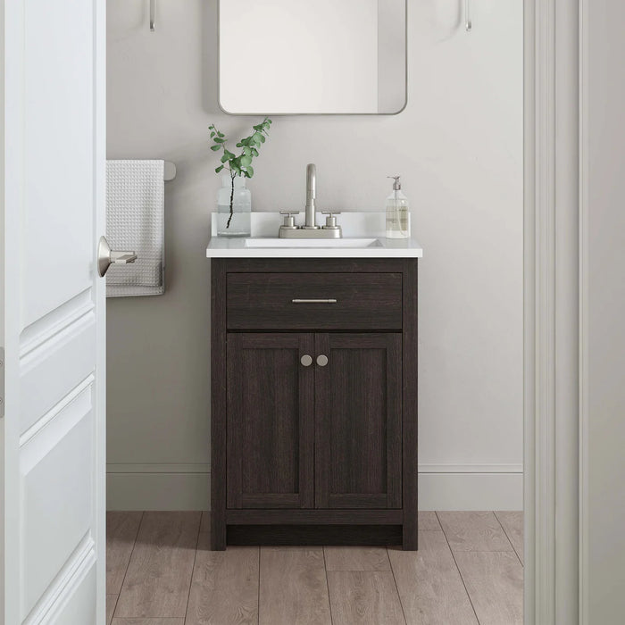 Reese Wood Mocha Bathroom Vanity Mocha 8