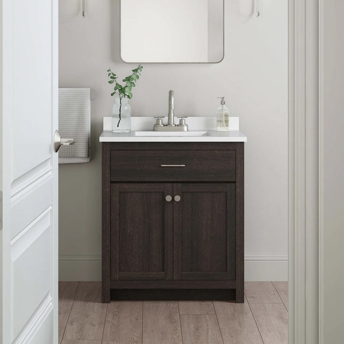 Reese Wood Mocha Bathroom Vanity Mocha 6
