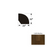 Reserve Cafe Mocha Hardwood Moulding / Trim - 3/4" x 90" Quarter Round